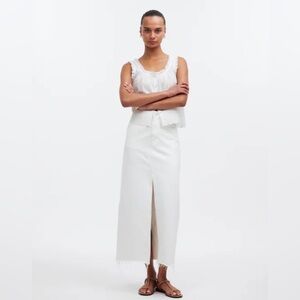 Madewell The Rylee Denim Midi- Never Worn